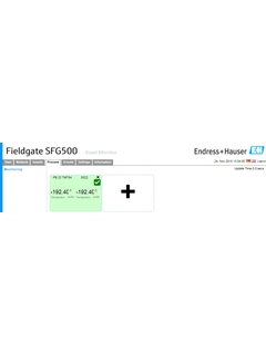 Fieldgate SFG500 “Мониторинг оборудования” Расширенный режим: мониторинг циклических и нециклических параметров процесса