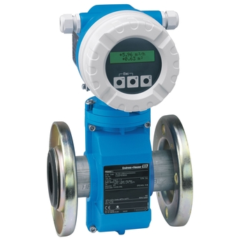 Picture of electromagnetic flowmeter Proline Promag 10L for the water and wastewater industry