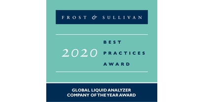 Лого международной награды 'Компания года' Frost & Sullivan