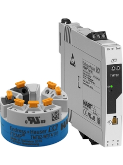 Преобразователь температуры iTEMP TMT82 HART® 7 в вариантах для DIN-рейки и для клеммной головки формы B