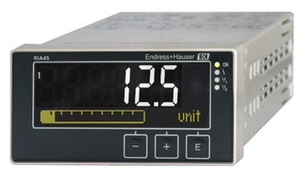 Полевой индикатор RIA46 с блоком управления для мониторинга и индикации аналоговых измеряемых величин