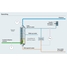 Process map of an olefin quenching tower