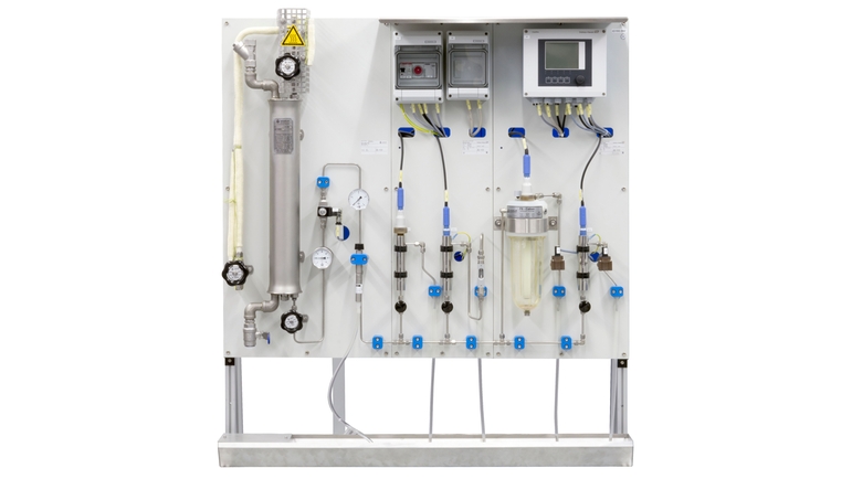 Системы анализа пара и воды компании Endress+Hauser для надежного мониторинга технической воды
