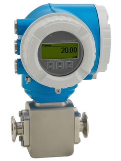 Electromagnetic flowmeter Proline Promag H 300 for the food & beverages and life sciences industries