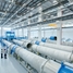 Новый завод в Суджоу, Китай, разработан для производства приборов со сверхбольшими диаметрами.