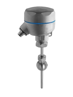 Изображение термометра сопротивления TM401 для гигиенических областей применения со сферическим приварным адаптером