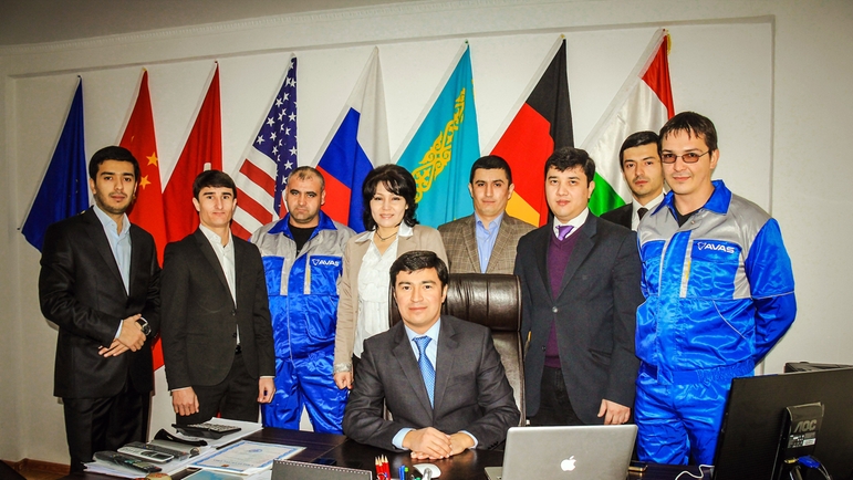 Team of Avas Engineering LLS in Tajikistan