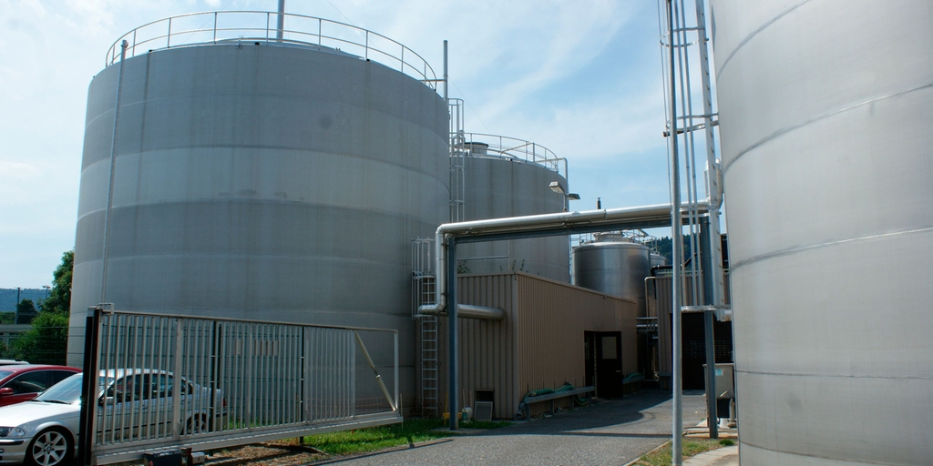 Sustainable wastewater treatment at Emmi's milk processing plant in Dagmersellen, Switzerland