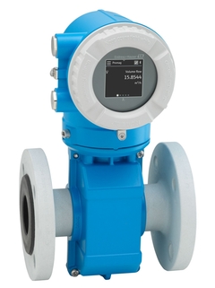 Picture of electromagnetic flowmeter Proline Promag W 10 for basic water and wastewater applications Picture of electromagnetic flowmeter Proline Promag W 10 for basic water and wastewater applications