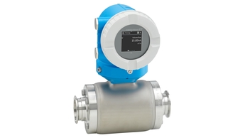 Picture of electromagnetic flowmeter Proline Promag H 10 for basic hygienic applications