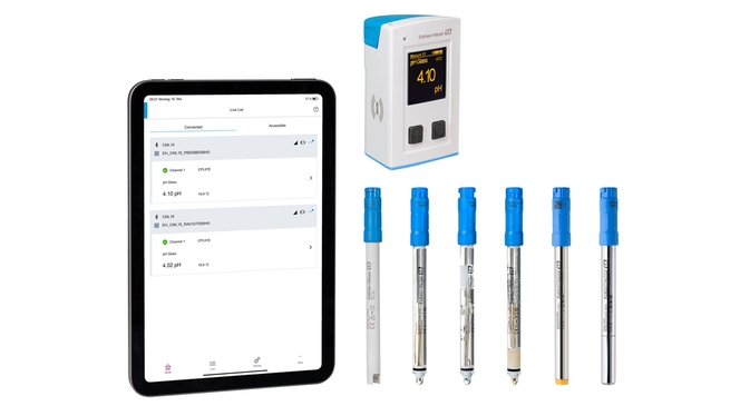 Memosens Lab portfolio Product Overview for lab measurement and random sampling