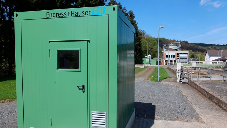 Green container solution from Endress+Hauser