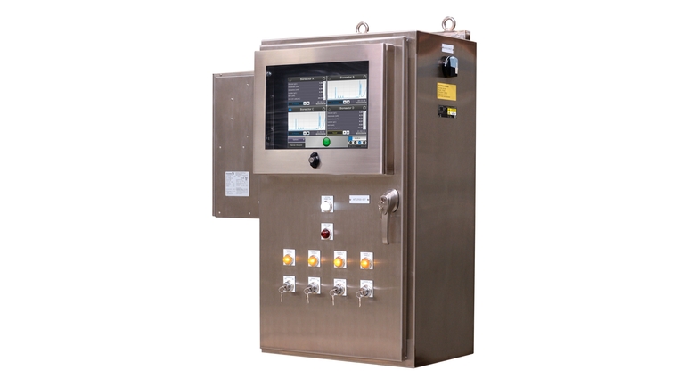Raman Rxn4 analyzer system with enclosure