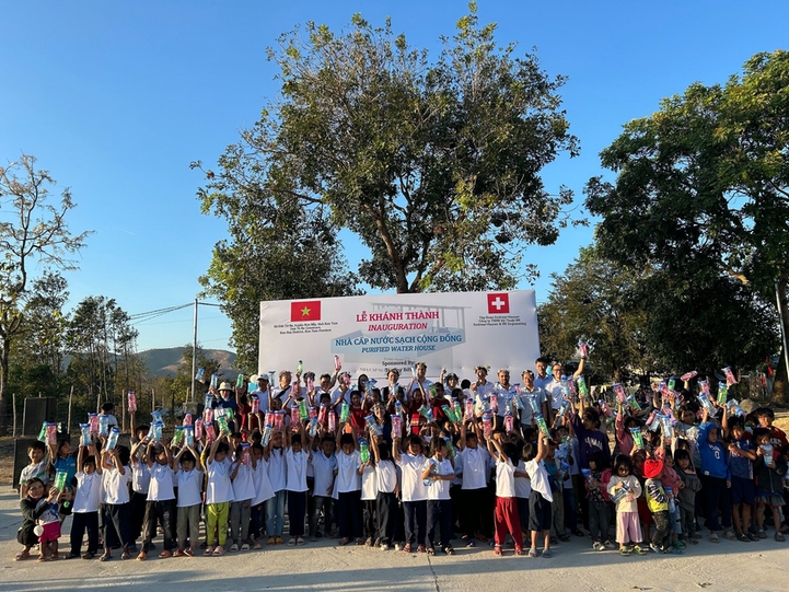 A third water house was officially opened in January thanks to the Endress+Hauser Water Challenge. A third water house was officially opened in January thanks to the Endress+Hauser Water Challenge.