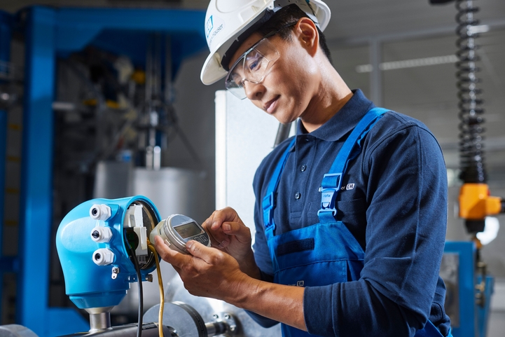 Manual maintenance of field device